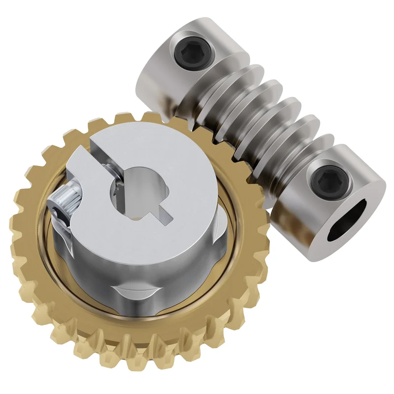 ServoCity 27:1 1/4" Worm Gear Set
