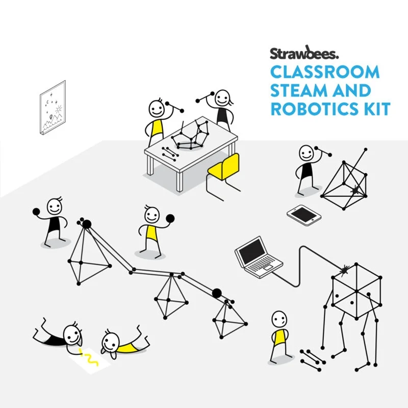 Strawbees Classroom STEAM and Robotics Kit