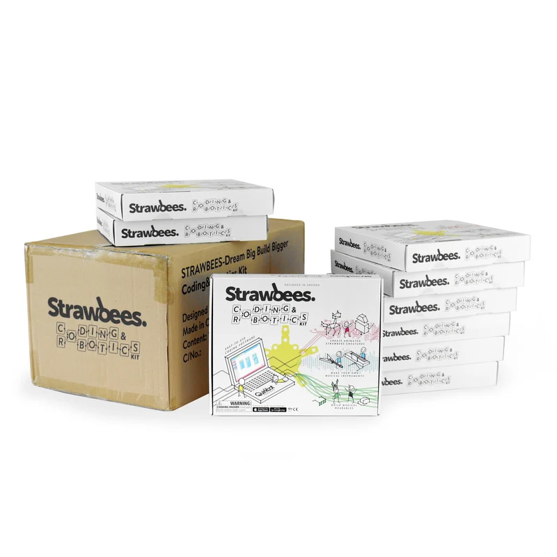 Strawbees Coding & Robotics School Bundle (12pk)