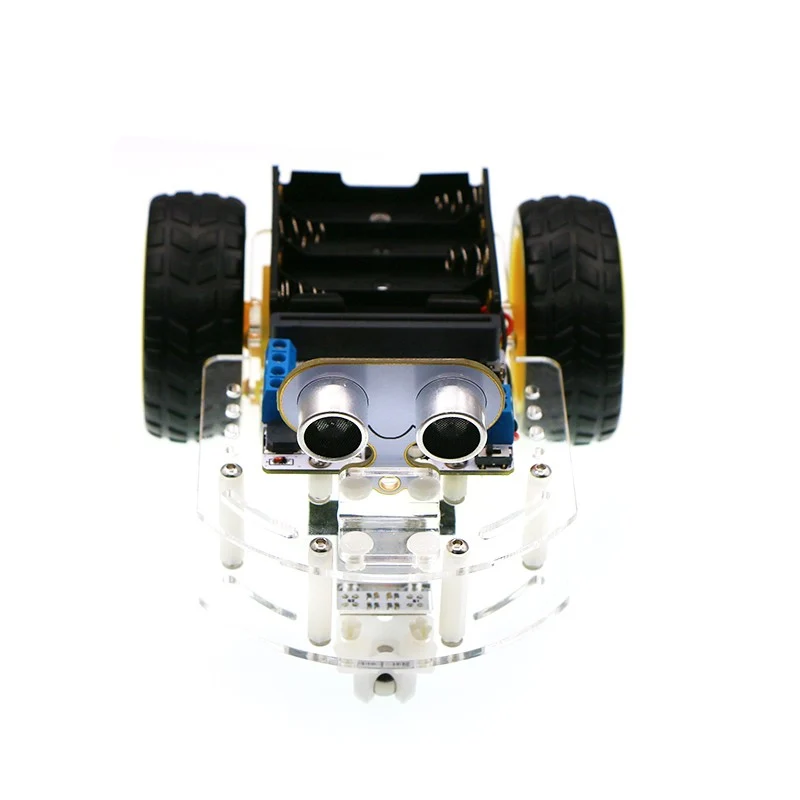 Motor:bit Acrylic Smart Car Kit (Without micro:bit Board)