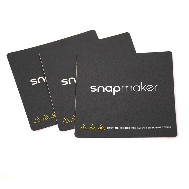 SnapMaker 3D Printer Sticker Sheets (3pk)
