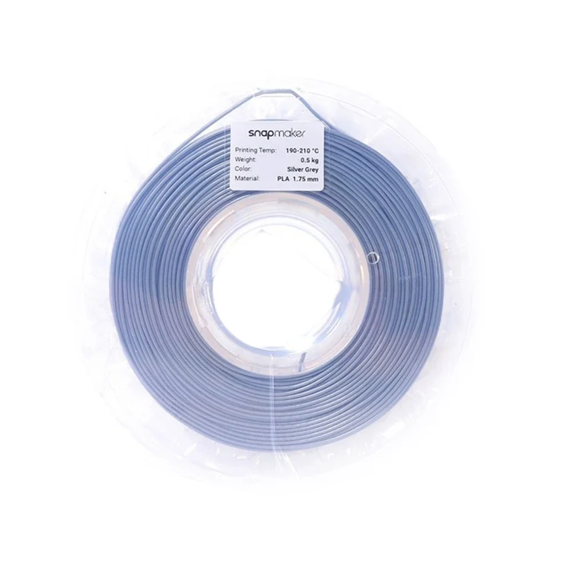 SnapMaker Gray PLA 500g Spool 1.75mm Filament