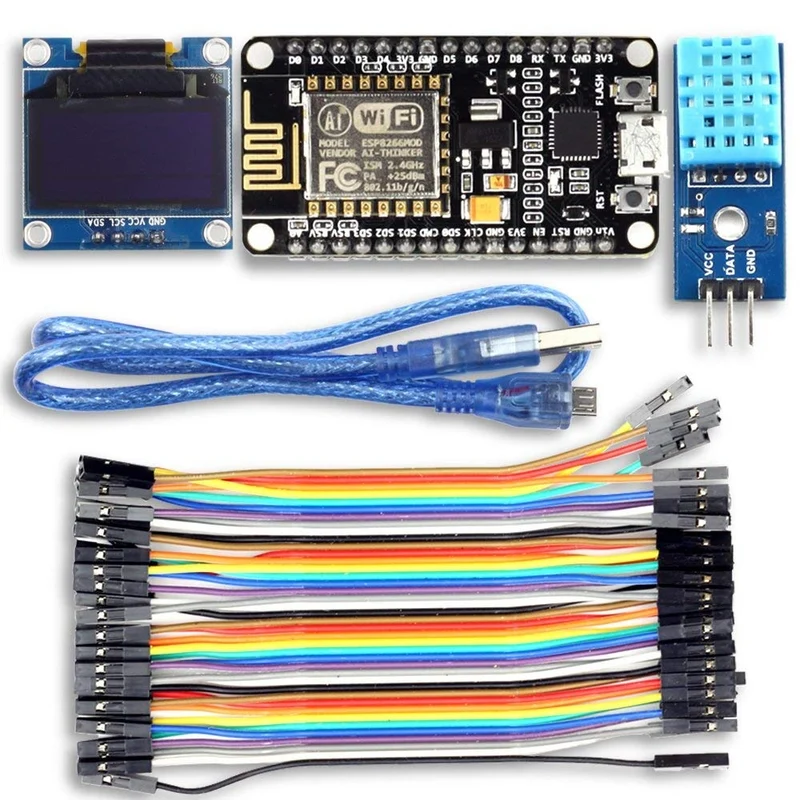 UCTRONICS ESP8266 Weather Station IoT Starter Kit for Arduino