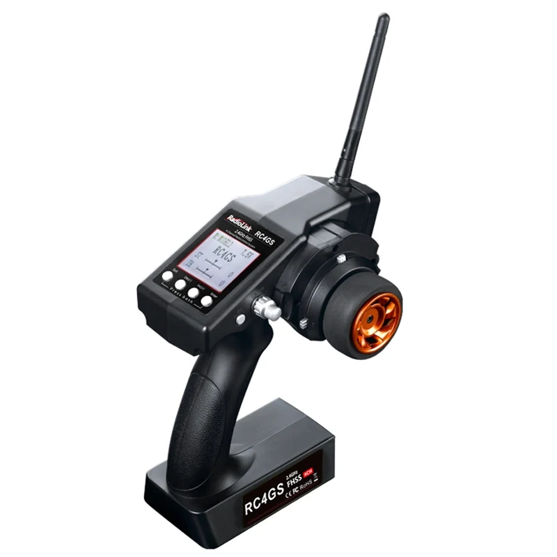 RadioLink RC4GS V2 2.4GHz 4CH Transmitter w/ R6FG Receiver