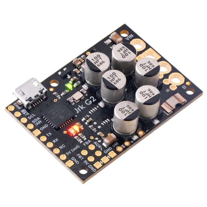 Pololu Jrk G2 21A 6.5-40V USB Motor Controller with Feedback