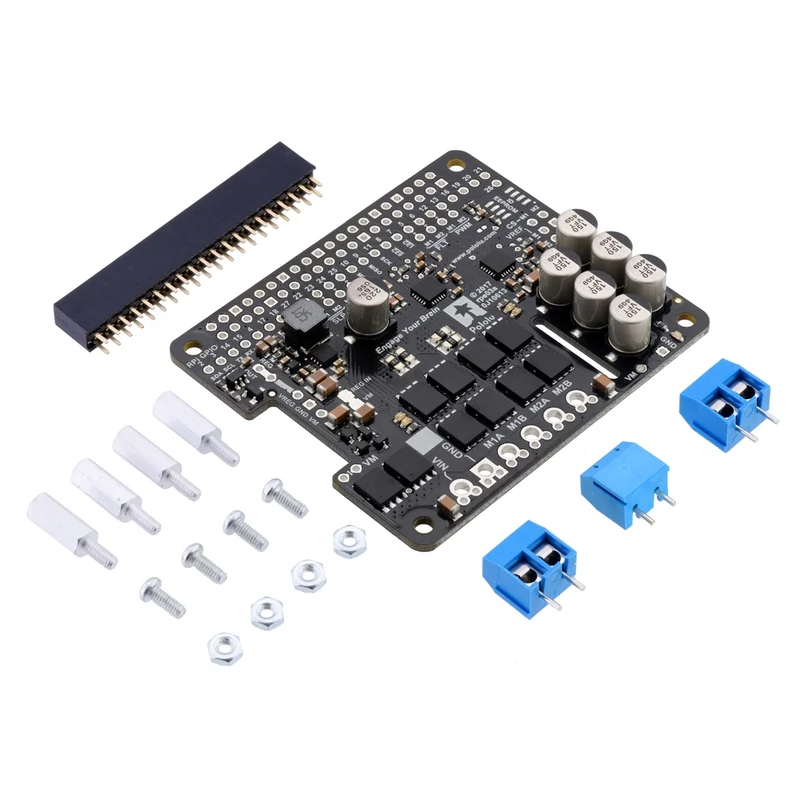 Pololu G2 High Power Motor Driver 22A, 6.5V-30V for Raspberry Pi