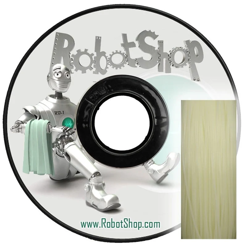 Glow in Dark Green PLA 1.0kg Spool 1.75mm Filament