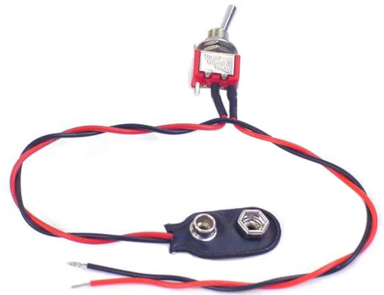 WH-03 Wiring Harness for 9V Battery