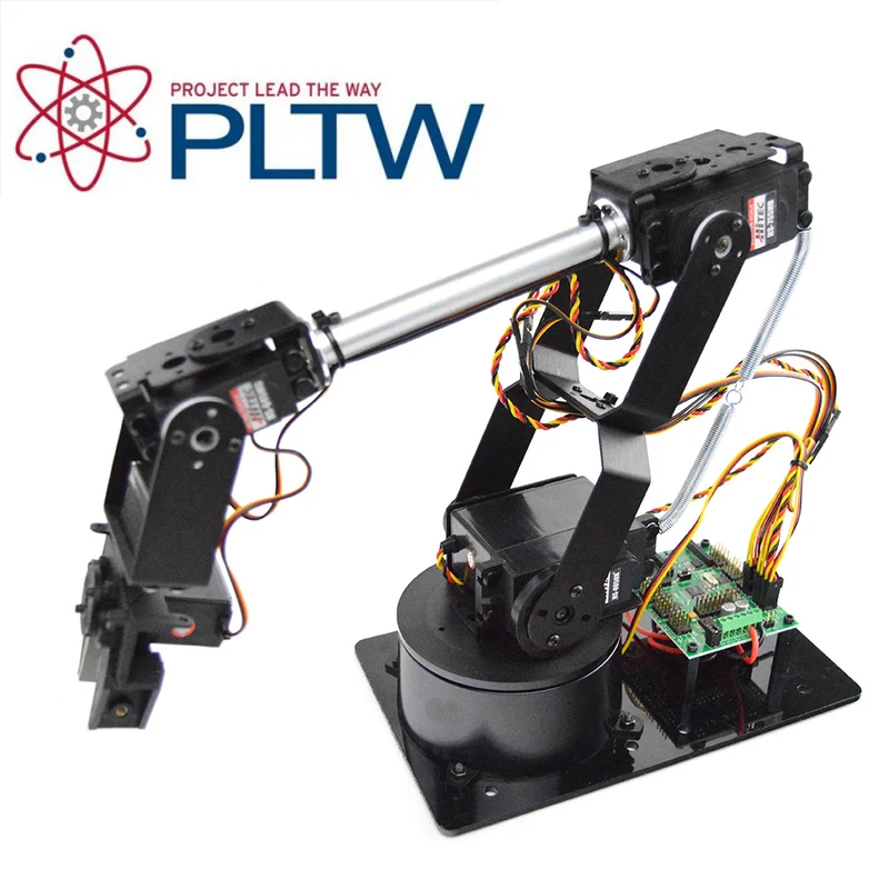 Lynxmotion AL5D PLTW Robotic Arm - Assembled