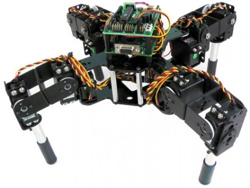 Lynxmotion SQ3U Symmetric Quadruped Walking Robot