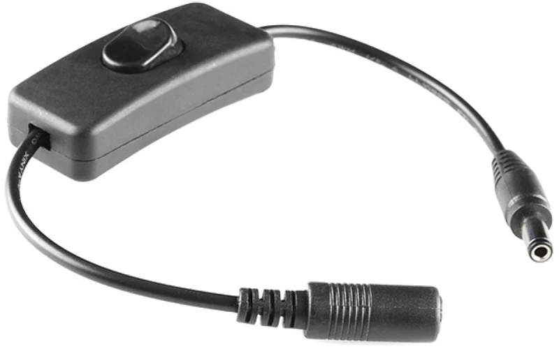 3" Barrel Jack 2.1mm Power Switch