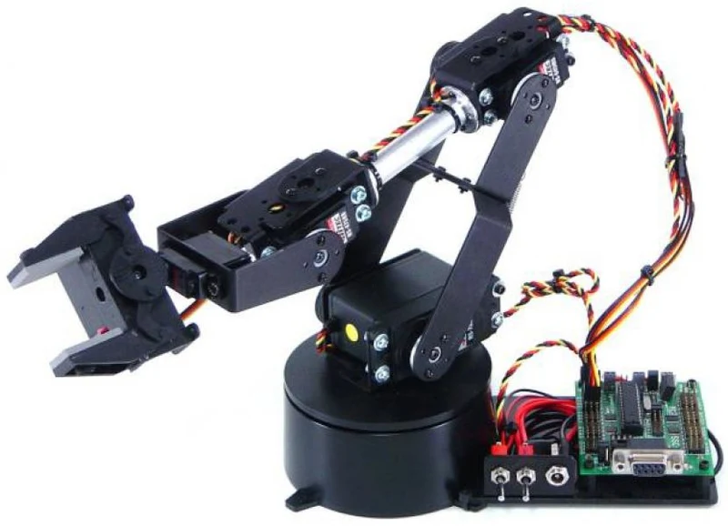 Lynxmotion AL5B 4 Degrees of Freedom Robotic Arm Combo Kit (BotBoarduino)