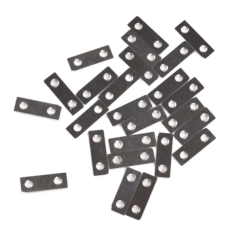 MicroRax 3mm Dual Nut Plates (25)