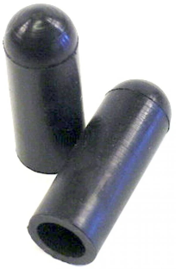 Lynxmotion Rubber End Cap - 0.313" x 1.25" REC-02 (pair)