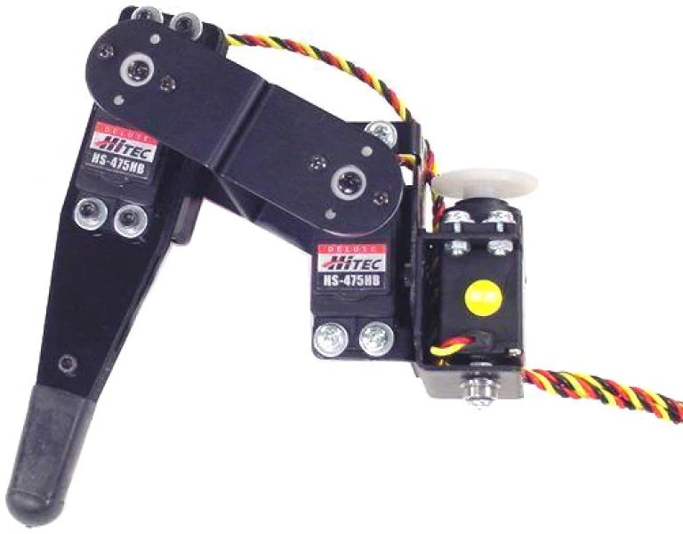 LynxMotion 3DOF Aluminum & Lexan Leg Pair (No Servos)