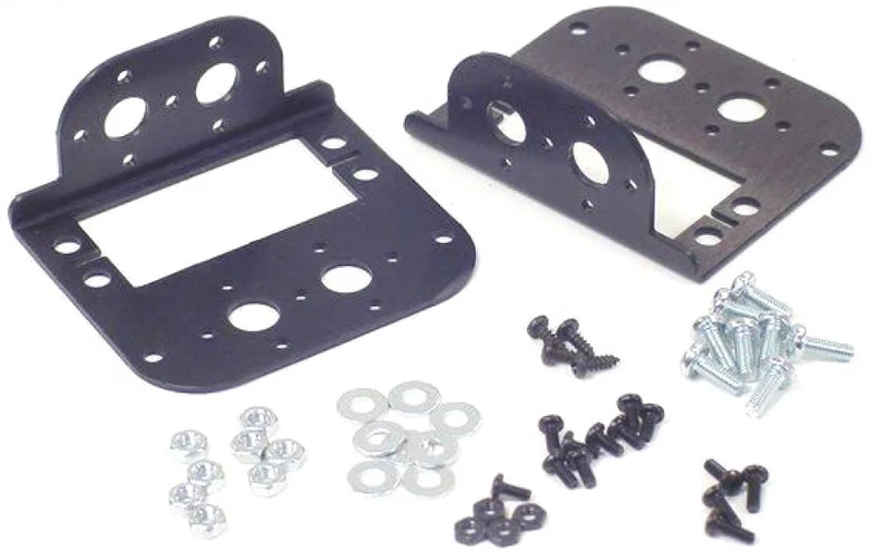 Lynxmotion Black Mechanical Advantage Bracket ASB-21 (Pair)