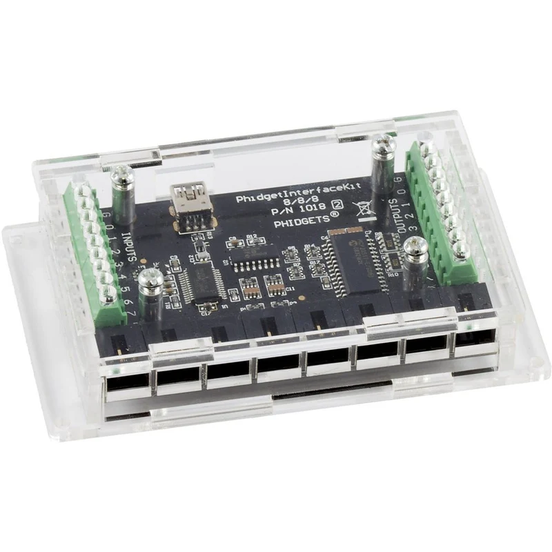 Phidgets 8/8/8 Acrylic Enclosure