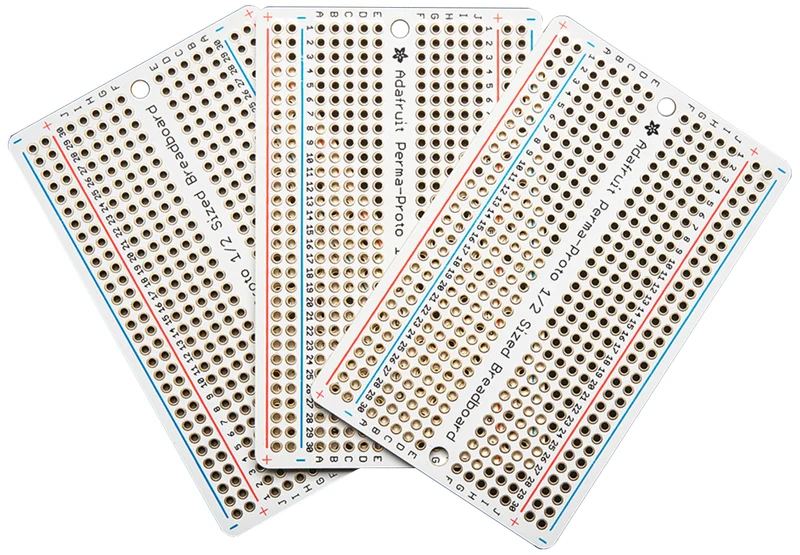 Adafruit Perma-Proto Half-sized Breadboard PCB (3pk)