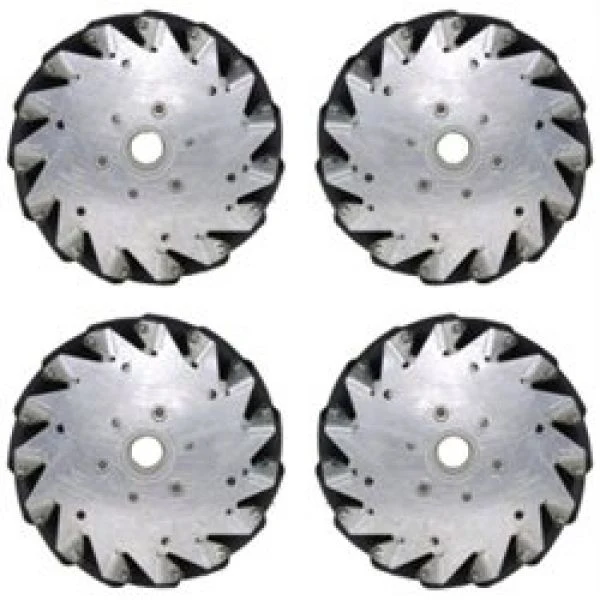 152mm Mecanum Wheel Set (2x Left, 2x Right)