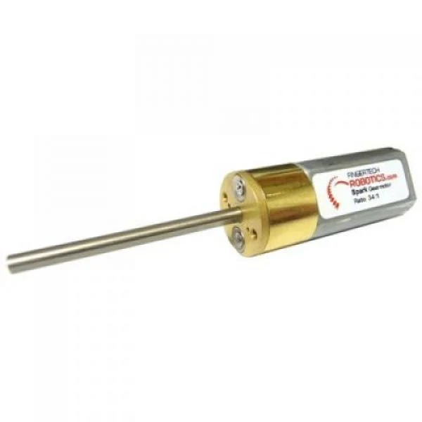 6V, 270RPM, 18.34 oz-in 35:1 Spur Gear Motor - Gold Spark