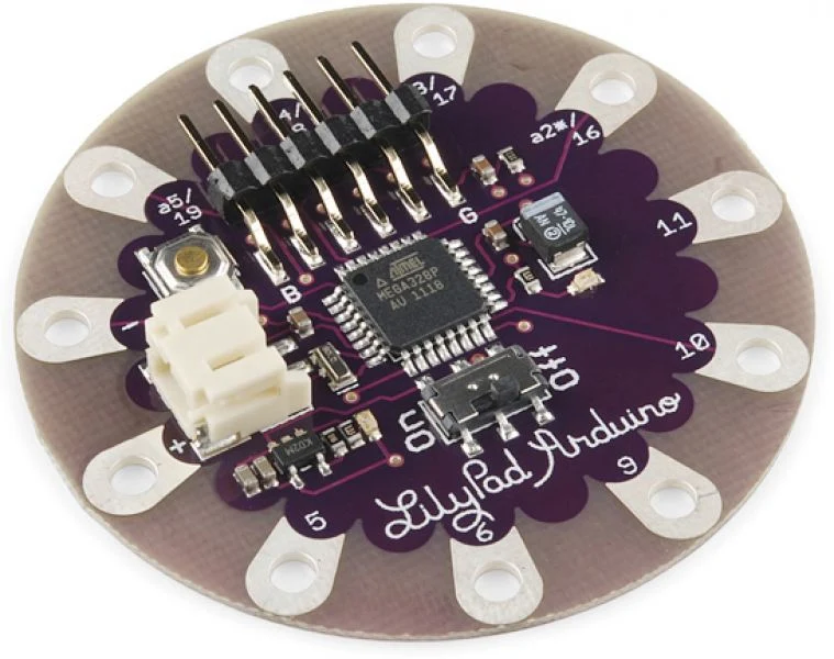 Arduino Lilypad Microcontroller Simple Board