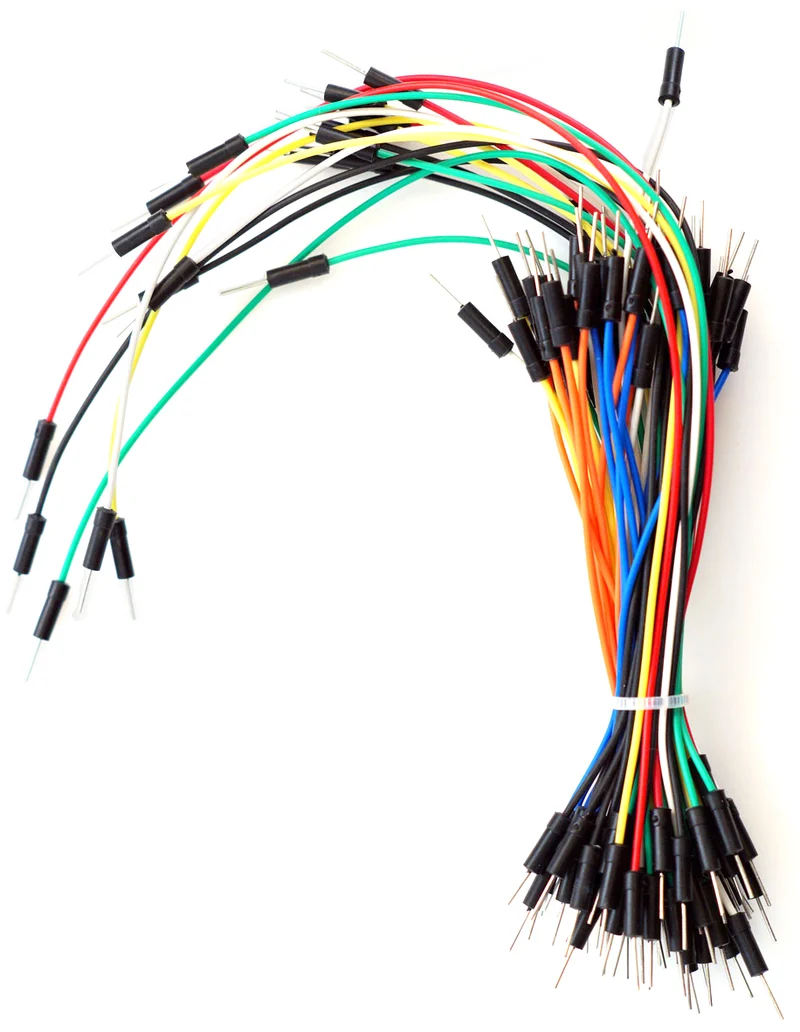 65 x 22 Gauge Assorted Jumper Wires