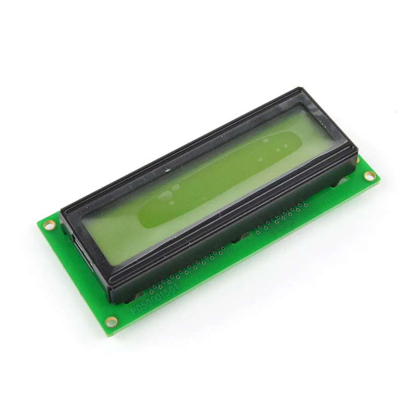 SeeedStudio 16 x 2 Green LCD w/ Yellow Back Light