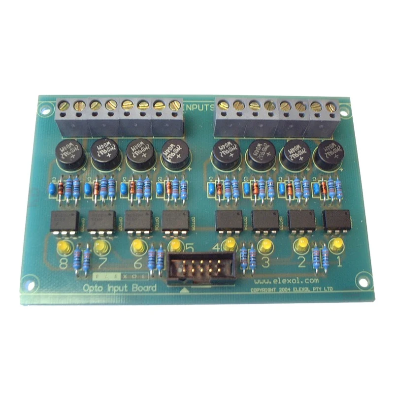 Elexol 8 Channel Opto I/O Board 3-24V DC / AC
