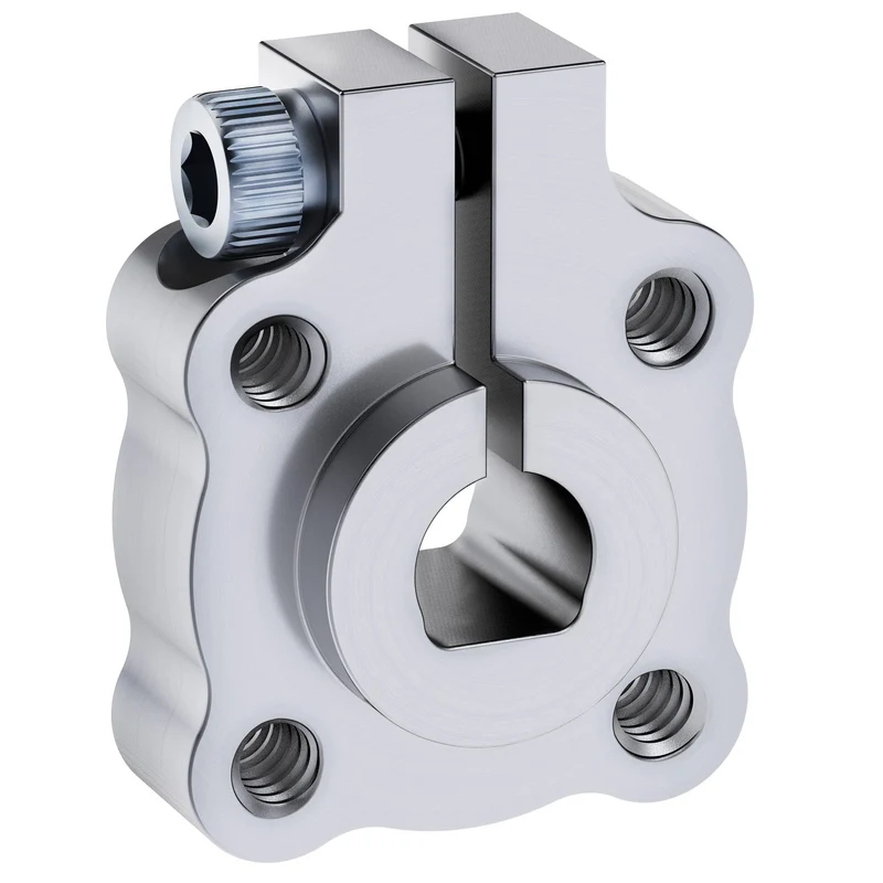 Clamping D-Hubs (Tapped), 0.770-Inch Pattern