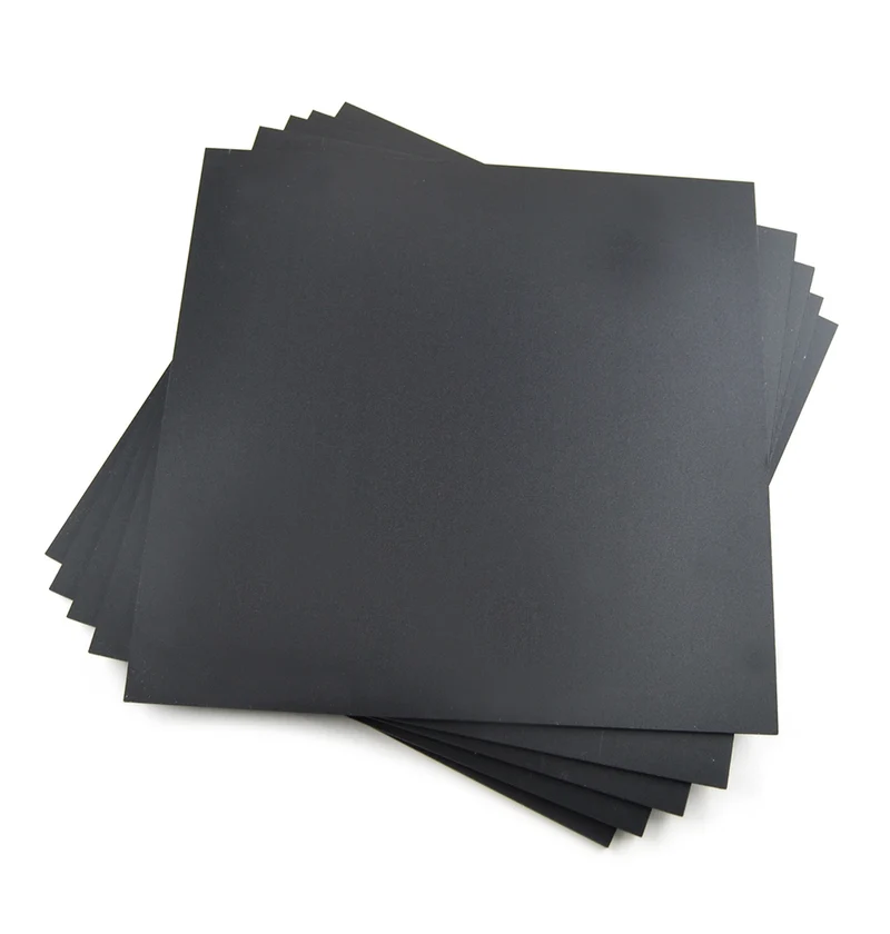 PVC Expanded Foam 3mm Sheet 12" x 12" Black (5pk)