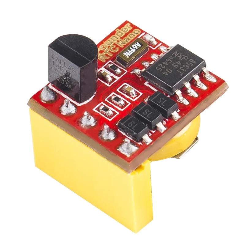 DS18B20 Temperature Sensor w/ PCF8563 Real Time Clock Module