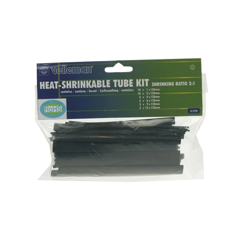 2:1 Heat Shrink Tube (40pk)
