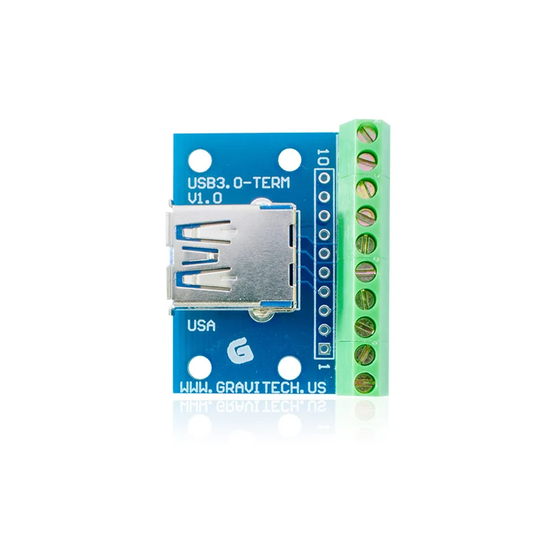 USB 3.0 Type A Female Breakout Board