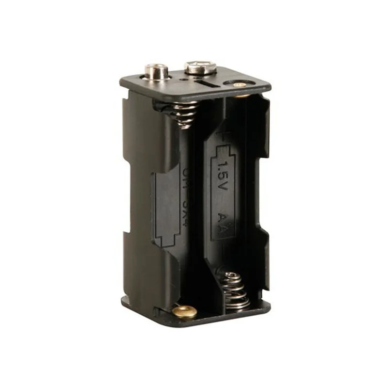 Battery Holder - 4 x AA (w/ Snap Terminals)