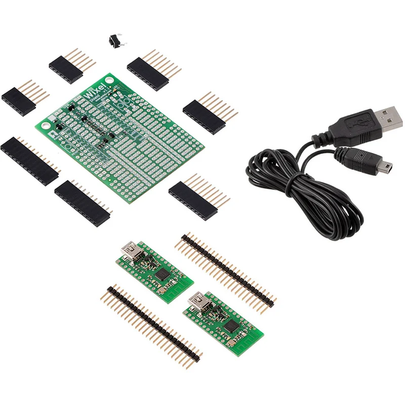 Wixel Shield v1.1 for Arduino (w/ Wixel Pair and USB cable)