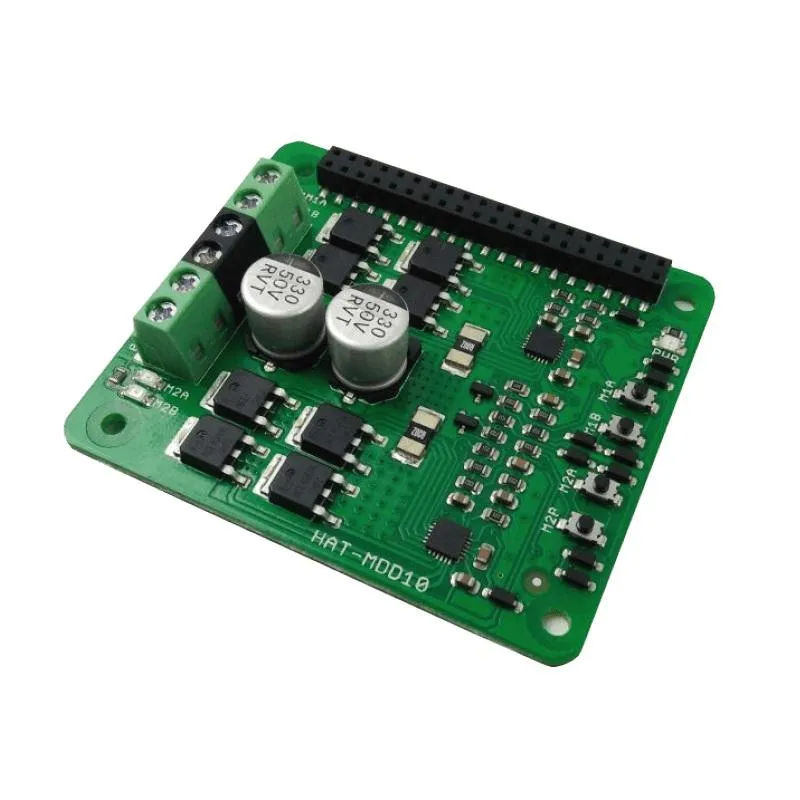 Cytron 2x10A Motor Driver HAT For Raspberry PI