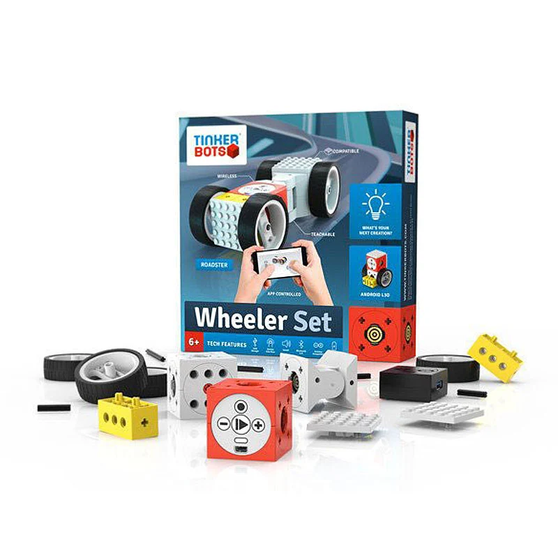 Tinkerbots Wheeler Set Robotic Construction Kit