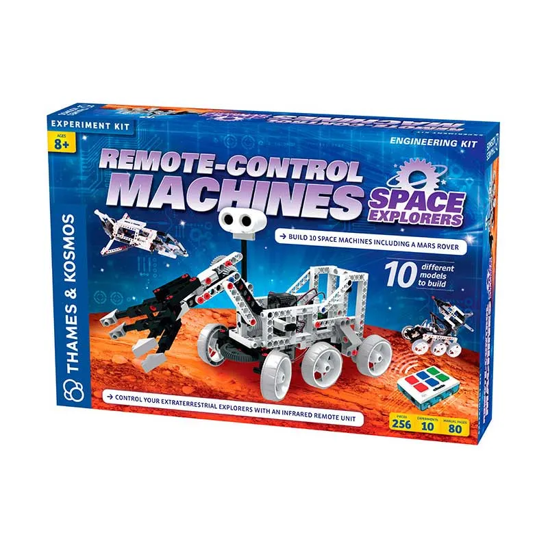 Remote-Control Robotic Machines Kit - Space Explorers
