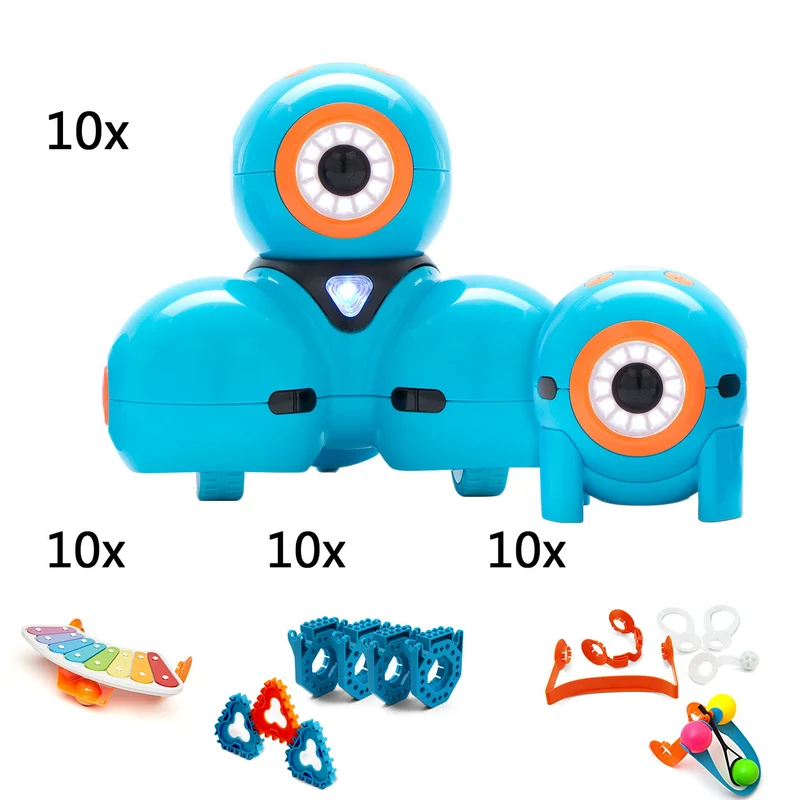 Wonder Workshop Dash and Dot Robot Classroom Pack