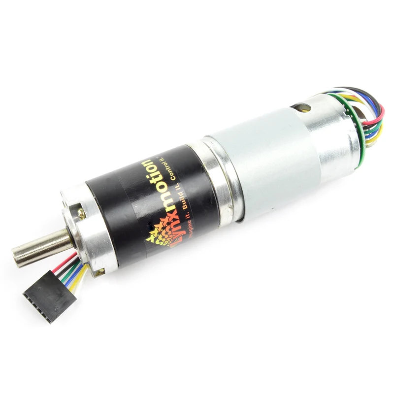 Lynxmotion 12V 10 rpm 416.20oz-in 1:264 Brushed DC Gear Motor w/ Encoder