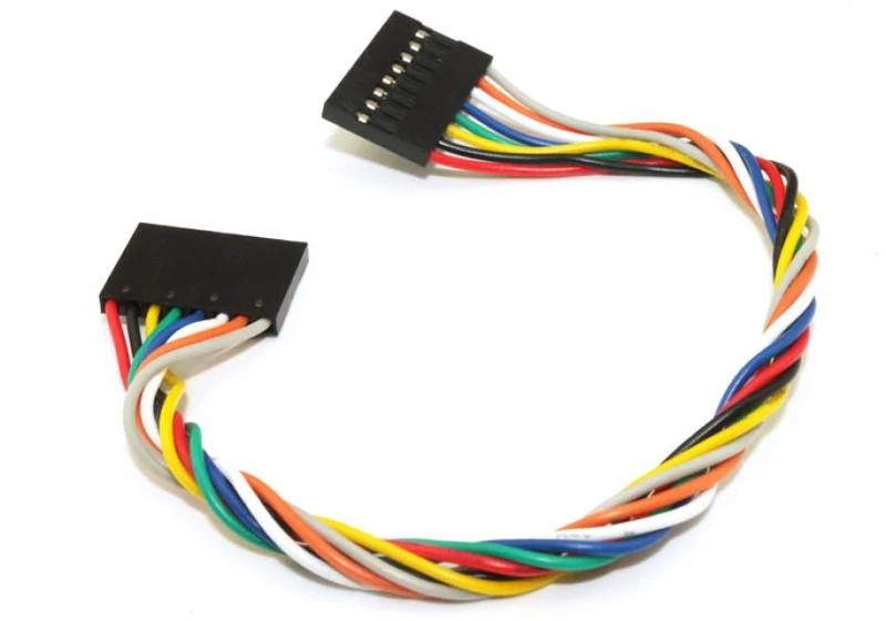 200mm F / F 8 Pin Jumper Wire