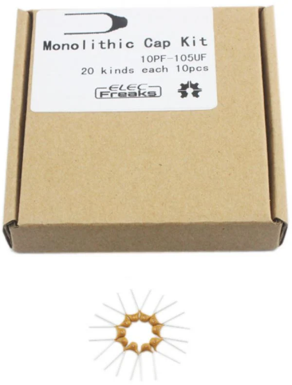 Assorted Monolithic Capacitor Kit (200pk)