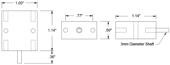 Micro Gearmotor Enclosure