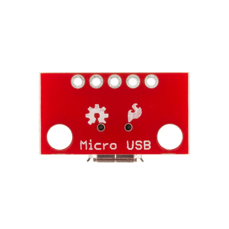 microB USB Breakout Board