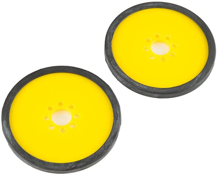 Actobotics 3" Precision Wheels Yellow (Pair)