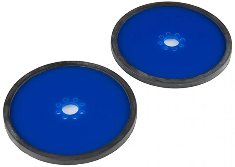 Actobotics 4" Precision Wheels Blue (Pair)