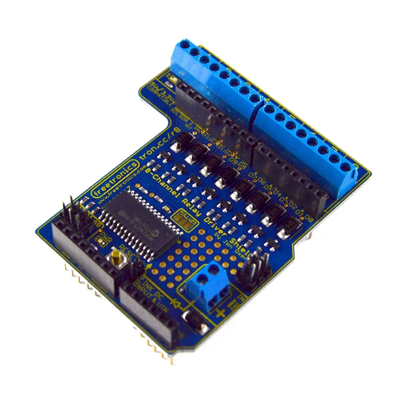 8-Channel Relay Driver Shield