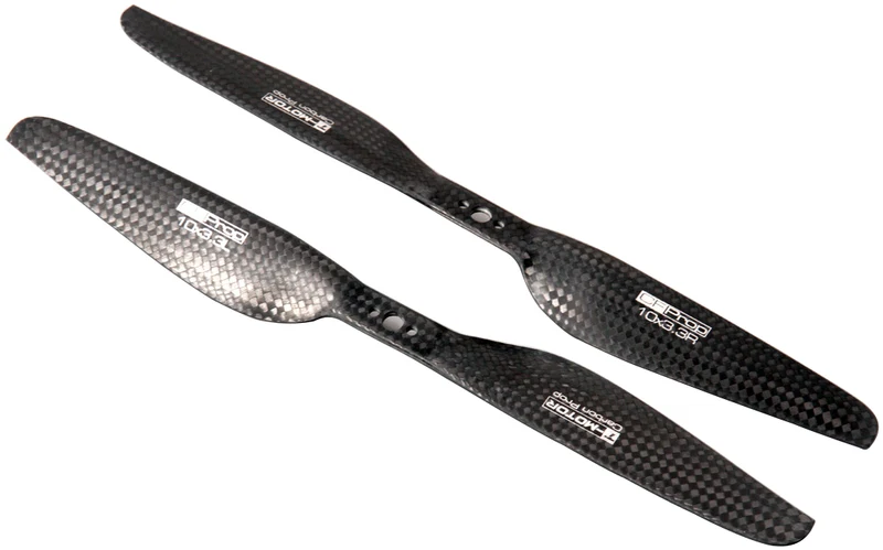 10" x 3.3" Carbon Fiber Counter-Rotating Propeller Pair