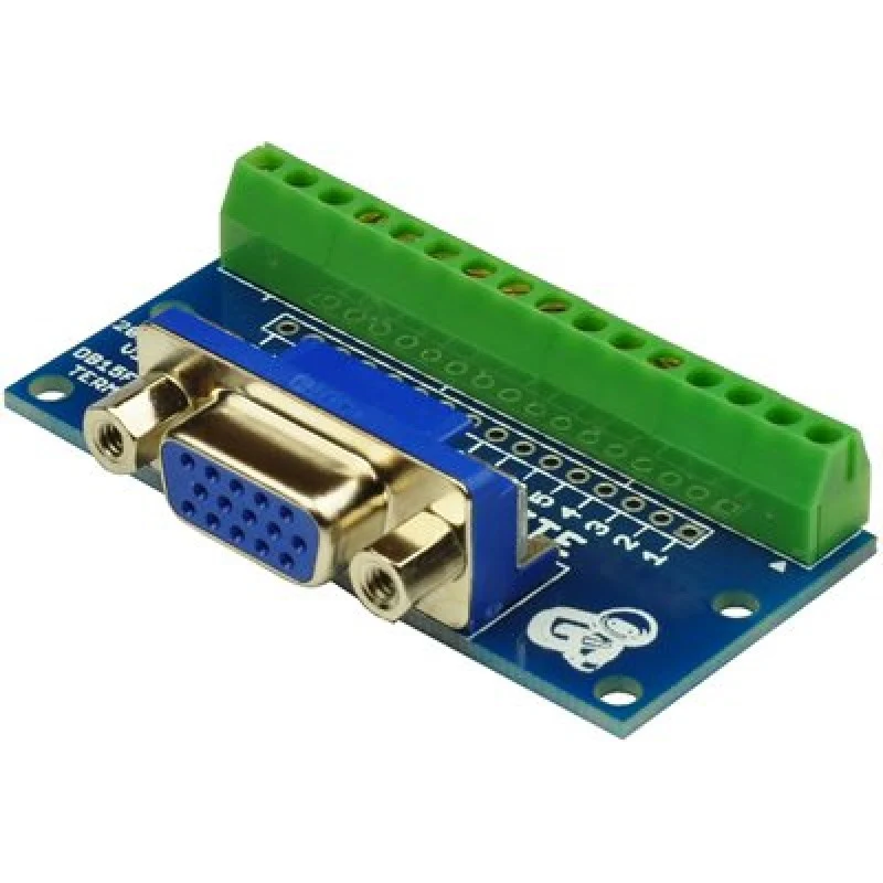DB15 VGA Female Breakout Board