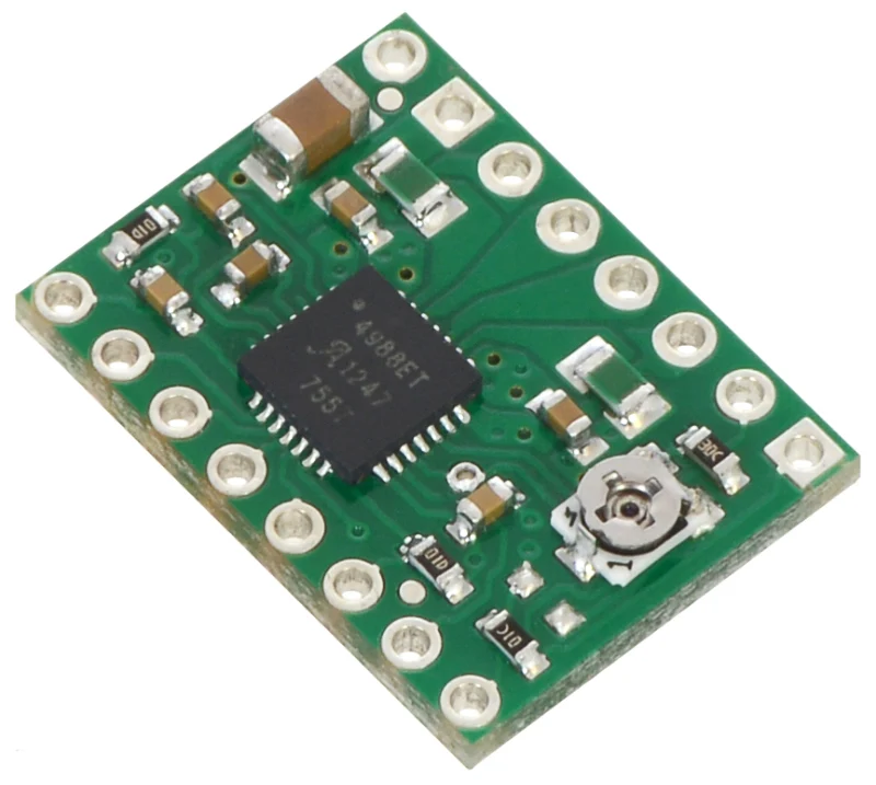 Pololu 8-35V 2A Single Bipolar Stepper Motor Driver A4988 (No Header Pins)